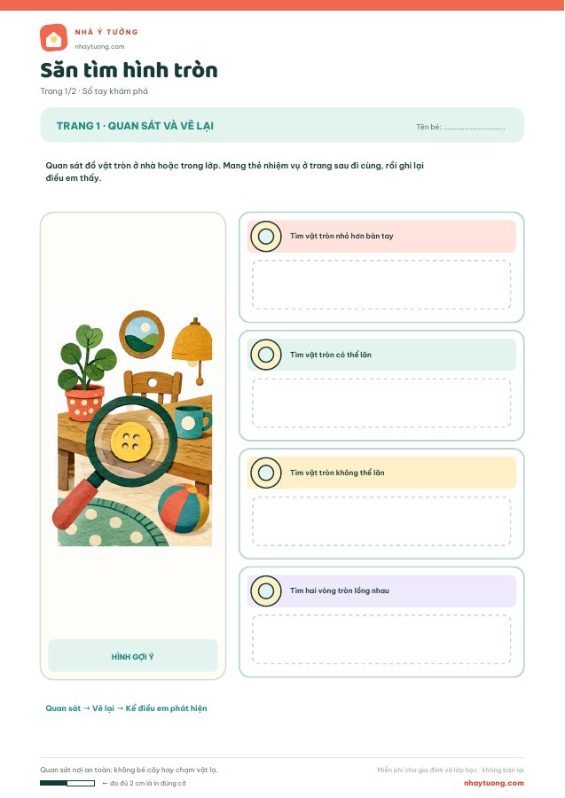 Săn tìm hình tròn