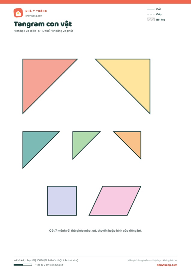 Tangram con vật